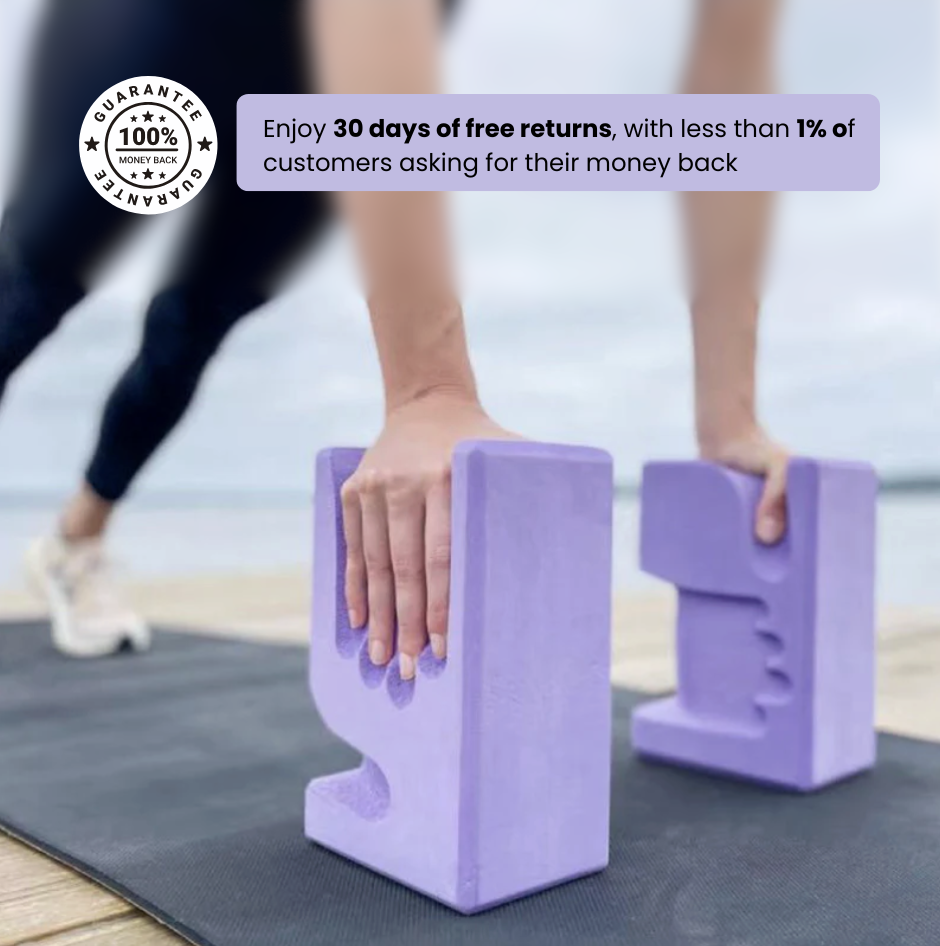 AYMA™ wrist-protecting ergonomic yoga supports (pair)