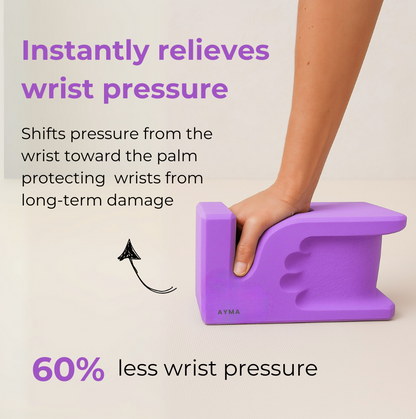 AYMA™ wrist-protecting ergonomic yoga supports (pair)